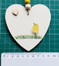 Sea Glass Easter Chick, Handmade Easter Hanging Decoration, Sweet Keepsake - Image 5