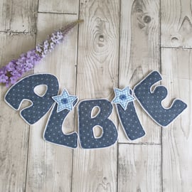 Personalised Name Garland, Bunting