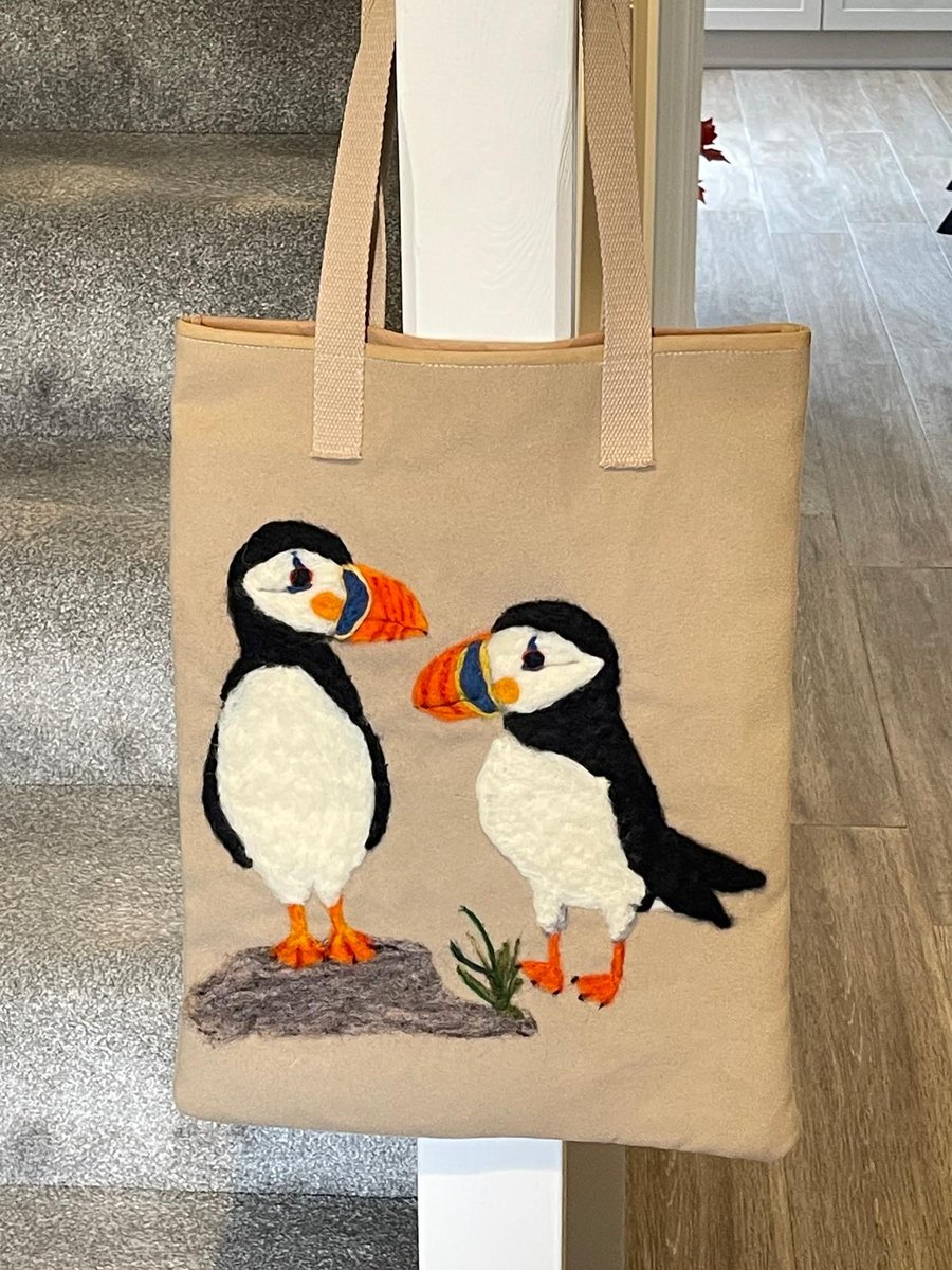 Puffin Tote Bag