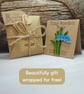 Bluebell Brooch, Bluebell Gift, Handmade Bluebell Pin, Blue Wildflower Brooch - Image 5