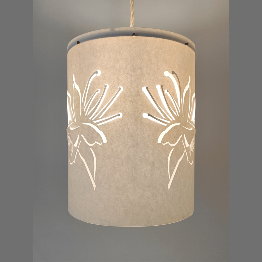 Aquilegia Shade – Nature-Inspired Paper Lampshade