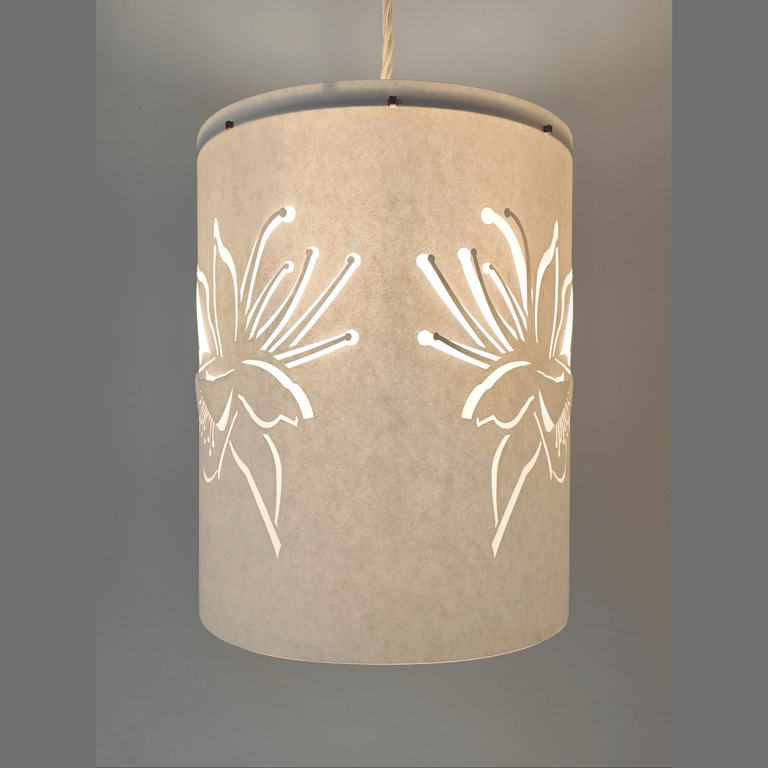 Aquilegia Shade – Nature-Inspired Paper Lampshade