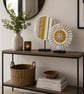 Handmade Fibre & Shell Wall or Shelf Decor - Amanda's Autumn Fibre Art Set - Image 5