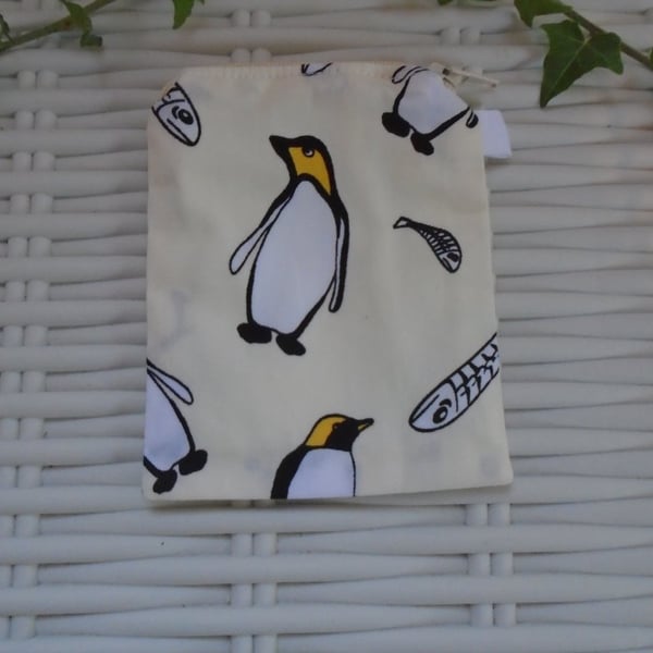 Penguin Purse or Card Holder 