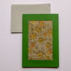 Individually Hand Crafted Textile Christmas Blank Card