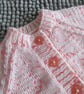 Seconds 16" Round Neck Baby Cardigan   - Image 2