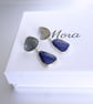 Labradorite and Lapis Lazuli earrings - Image 5