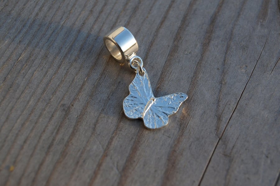 Butterfly 'Pandora Fit' Charm 