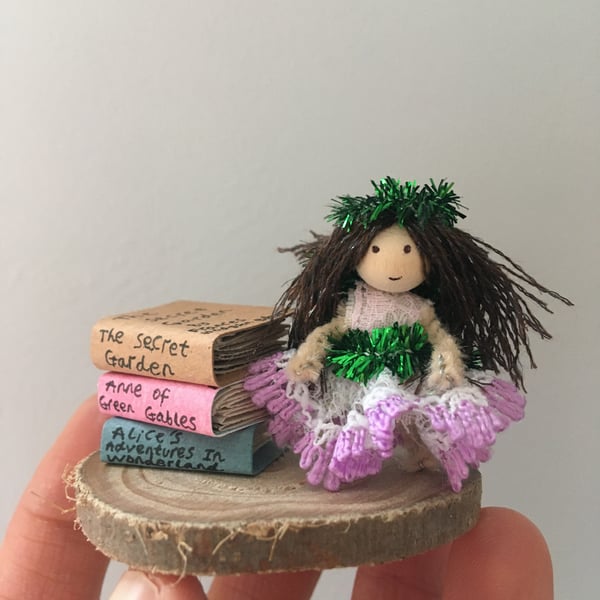 Extra Tiny Fairy Decoration - Books