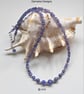 Designer 'A'A Grade 85ct Tanzanite Sterling Silver Necklace  - Image 2
