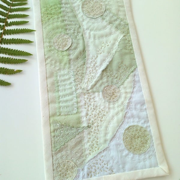 Embroidered Textile Art Quilt