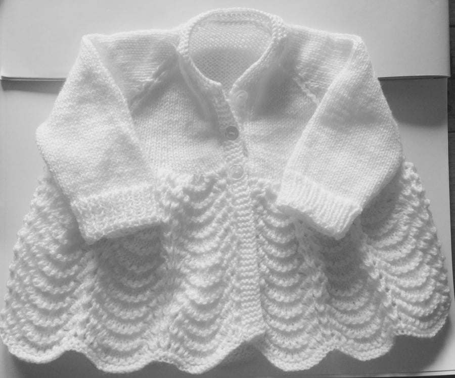 3-6 months knitted cardigan