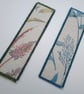 Commission for Jaqueline - two floral textile bookmarks  - Image 2