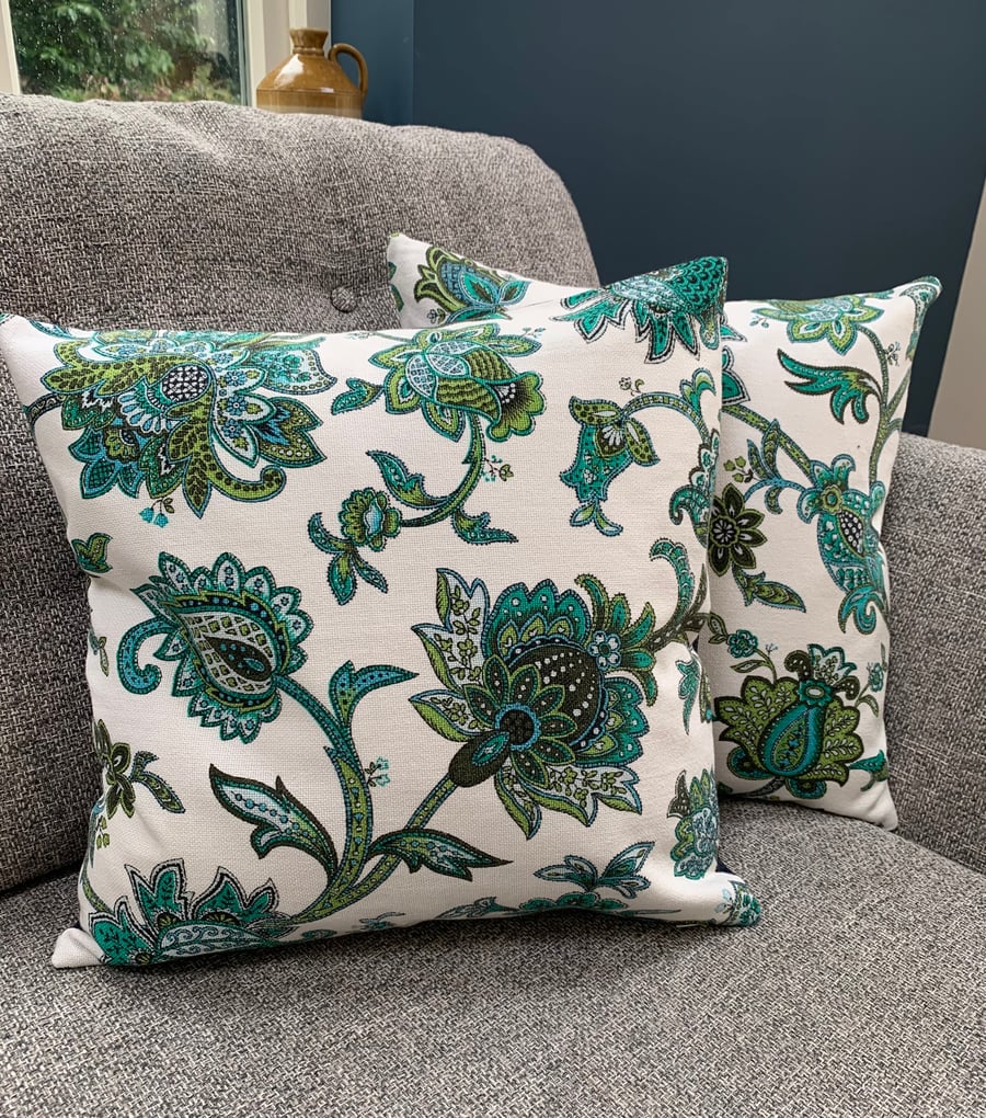 Vintage M&S fabric Cushion Cover