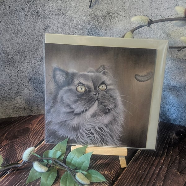 'Make a Wish' Blank Greetings Card 