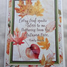 Vintage-style Greeting Card - Birthday Card -Emily Bronte Card