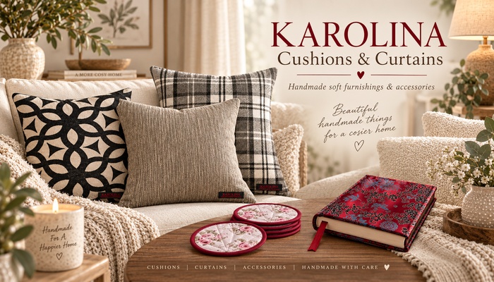 KAROLINA Cushions & Curtains