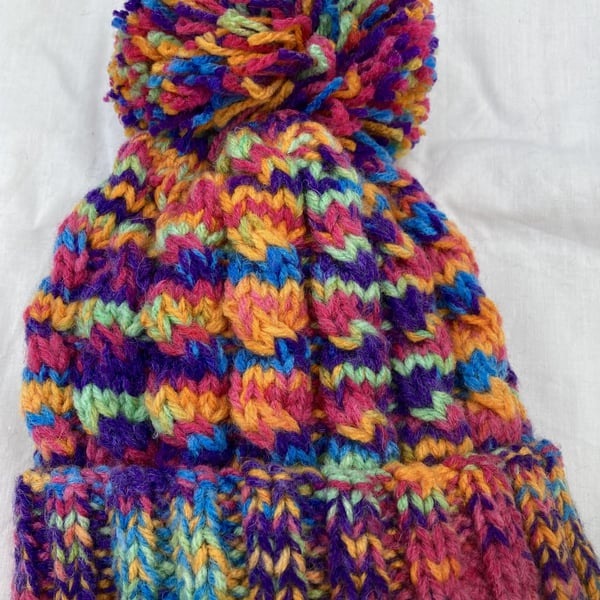 Designer Bobble Hat - Adult