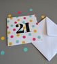 6th Birthday Card for Girl, Age Five, Fifth Birthday Card - Image 3