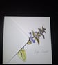 Original Handpainted Greetings Card- Bugle Flower - Image 3