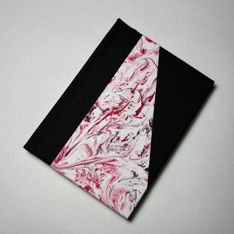 Red, White & Black: A Handmade Book for Journalling and Writing