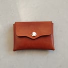 Hand Made Leather Coin Card Wallet Pouch
