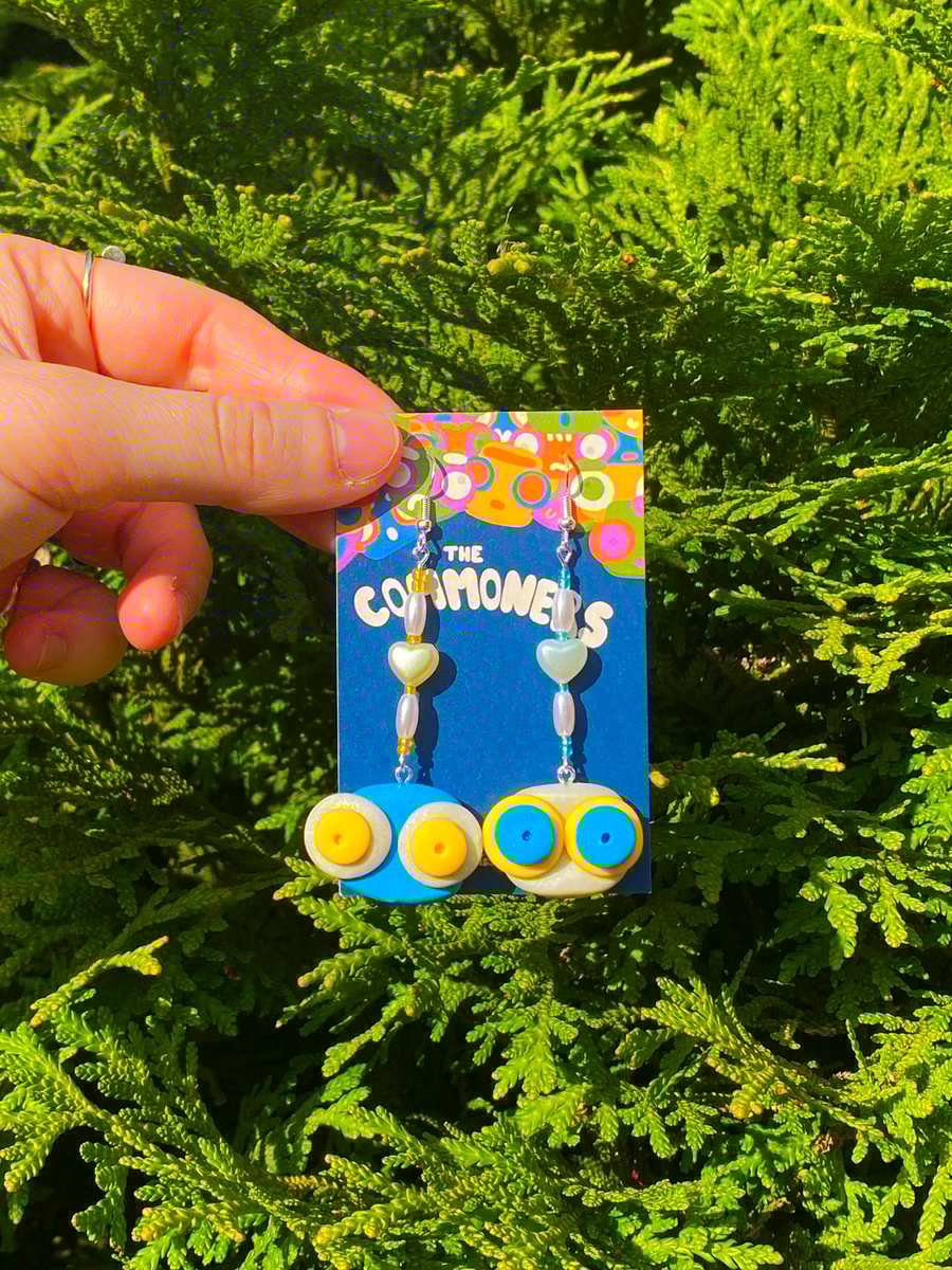 Clay Earrings - The Commoners - Pair 12