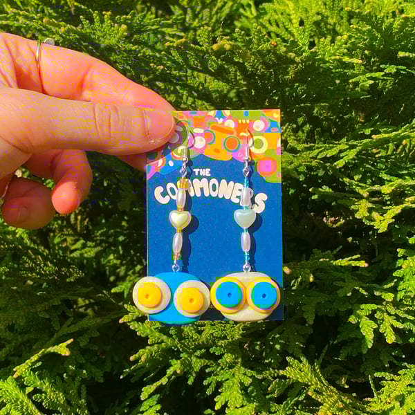 Clay Earrings - The Commoners - Pair 12