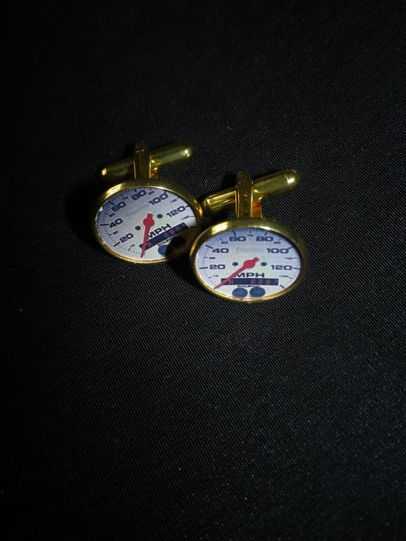 70s MG Cufflinks,free shipping, gift wrapped, authentic image, Ref 1234