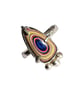 Fordite Adjustable Ring Sterling Silver Stacker Upcycled Jewellery Gift Handmade - Image 4