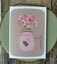 January Birth Flower Card, Carnation, Birthday Card, Floral Greeting Cards, Bota - Image 7