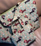 Tote bags parent and child, standard and mini size, daschund fabric - Image 2