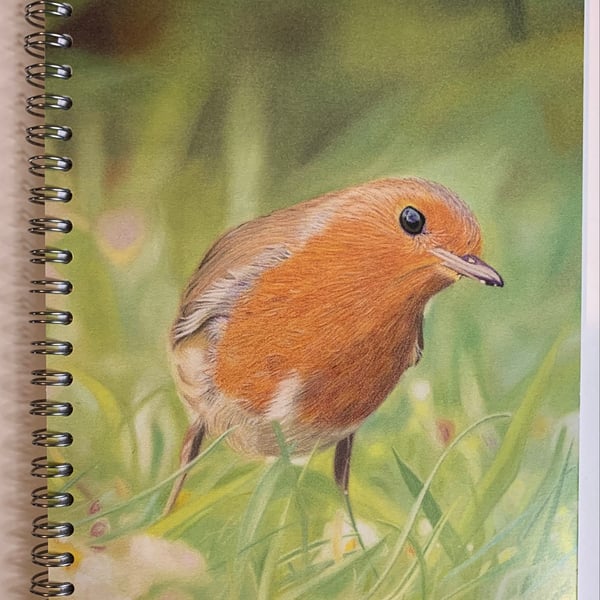 ‘Rocker’ Robin Notebook, Sketchpad