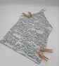 Peg bag clip on sea green waves with beading.  - Image 6