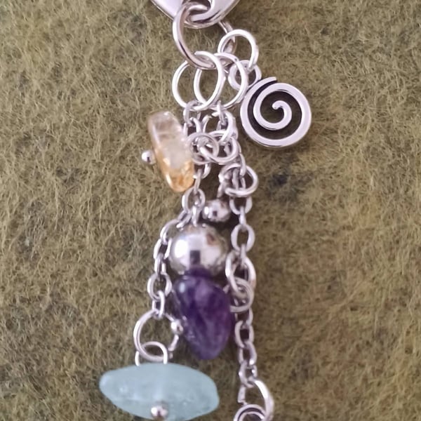 Handmade Tree of Life Bag Charm
