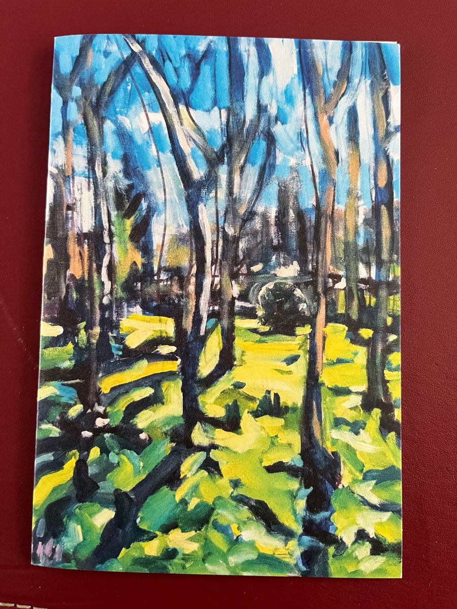 Spring Copse Blank Card