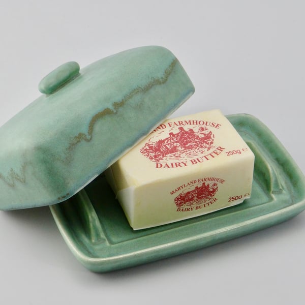 Cornish Copper Butter Dish with Lid Folksy