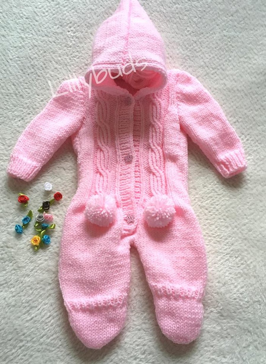 Knitting pattern for baby all in one.Baby sleep... Folksy