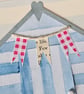Large Beach Hut Birthday Card Size 7" x 5" Handmade and Unique - Image 4