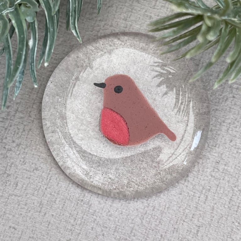 Robin Keepsake Token - perfectly pocket sized!