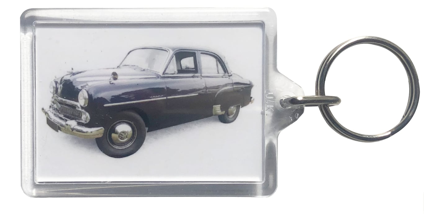 Vauxhall Velox 1956 - Keyring with 50x35mm Insert 