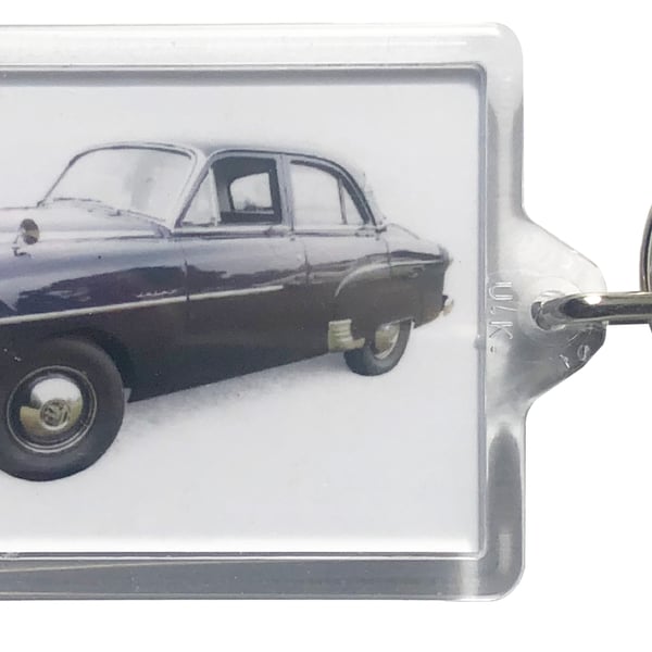 Vauxhall Velox 1956 - Keyring with 50x35mm Insert 