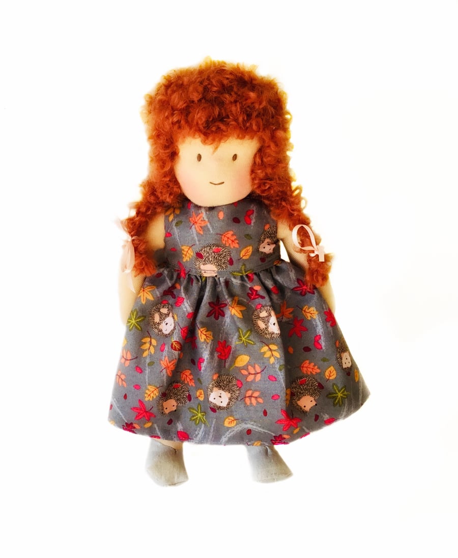 Marigold Rag Doll - reserved for Beverly