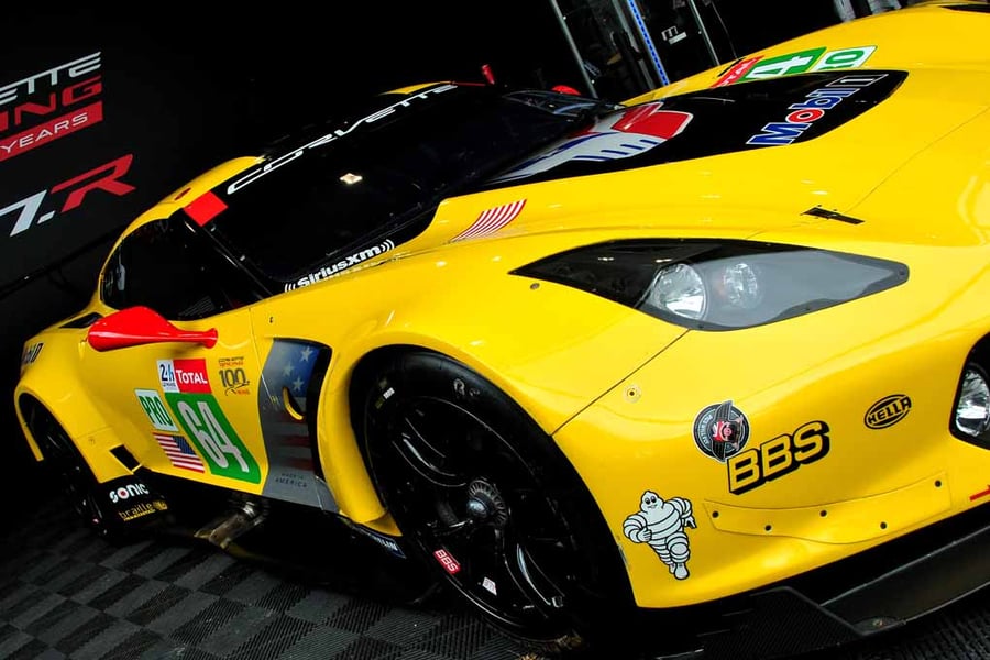 Chevrolet Corvette C7.R Sports Car Photograph Print