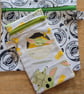 Handmade Grogu-The Child Inspired Zip Pouches - set of 2