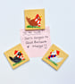 Canvas magnet, Little Chicken. - Image 2