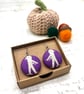 Mummy Halloween statement dangle earrings - Image 1