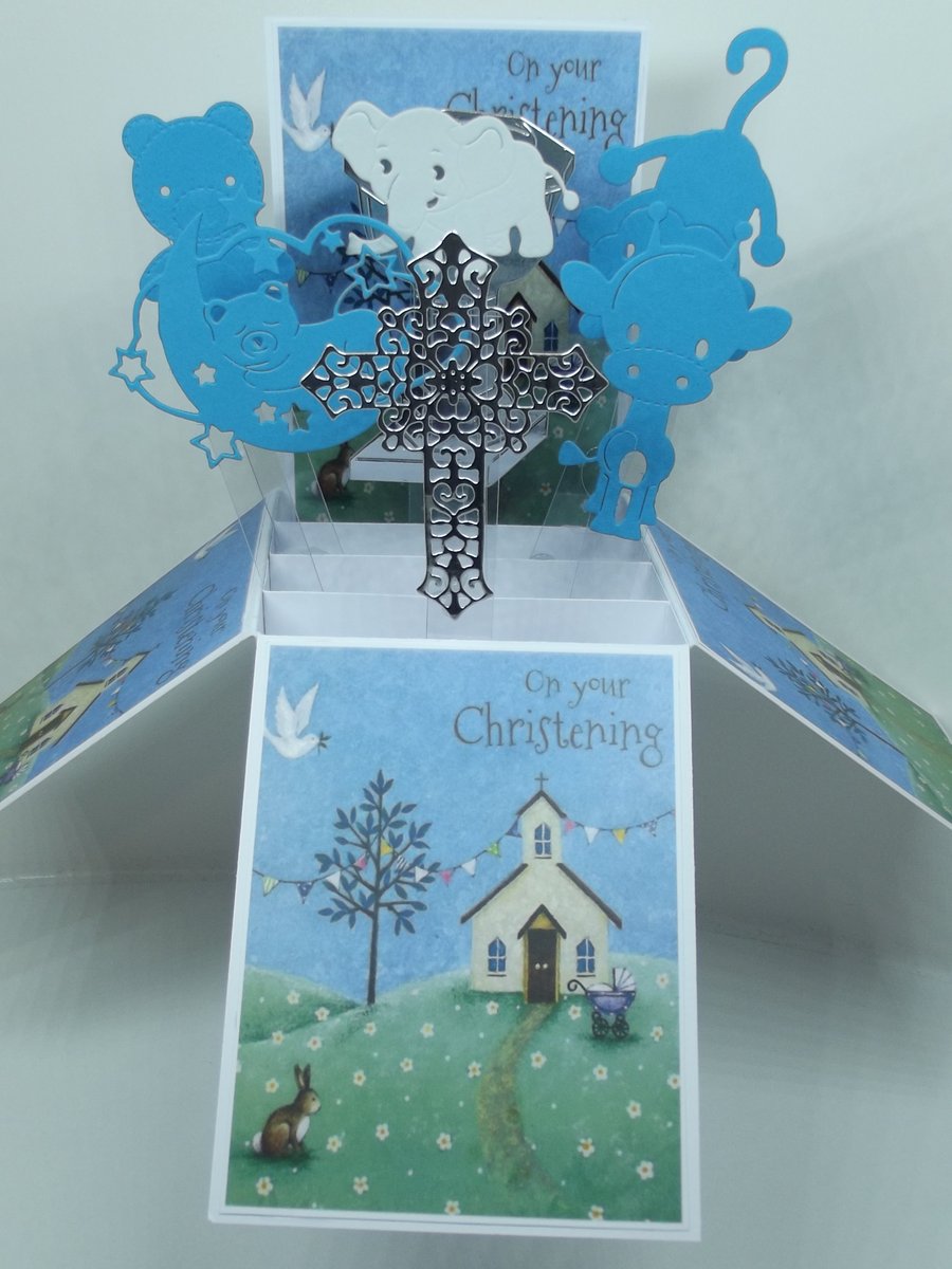 Boys Christening Card