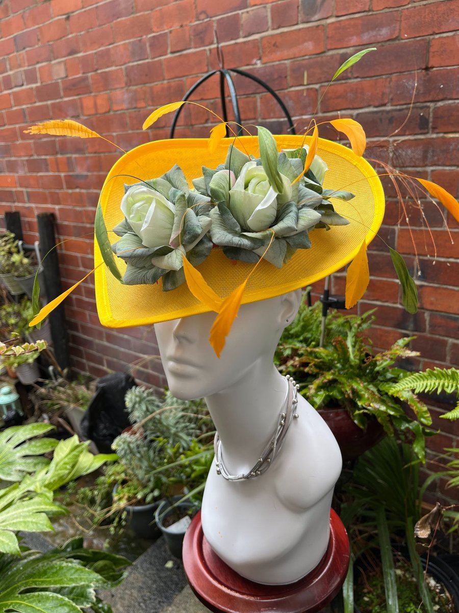 Beautiful Handmade hat, Hat for the Races, Hats for Ascot, Special Occasion Hats