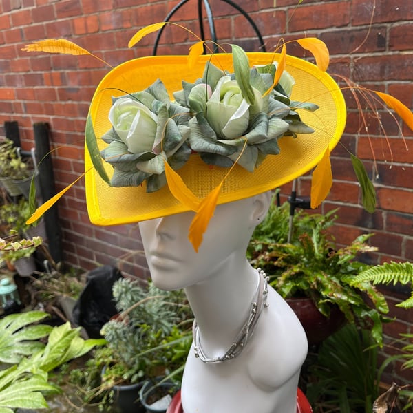 Beautiful Handmade hat, Hat for the Races, Hats for Ascot, Special Occasion Hats